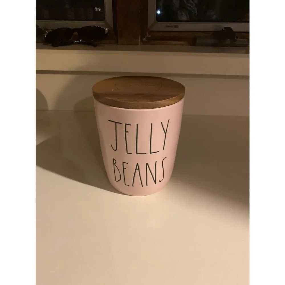 Rae Dunn Pink Jelly Beans Cellar